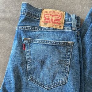 Levi's Classic Straight Blue Jeans